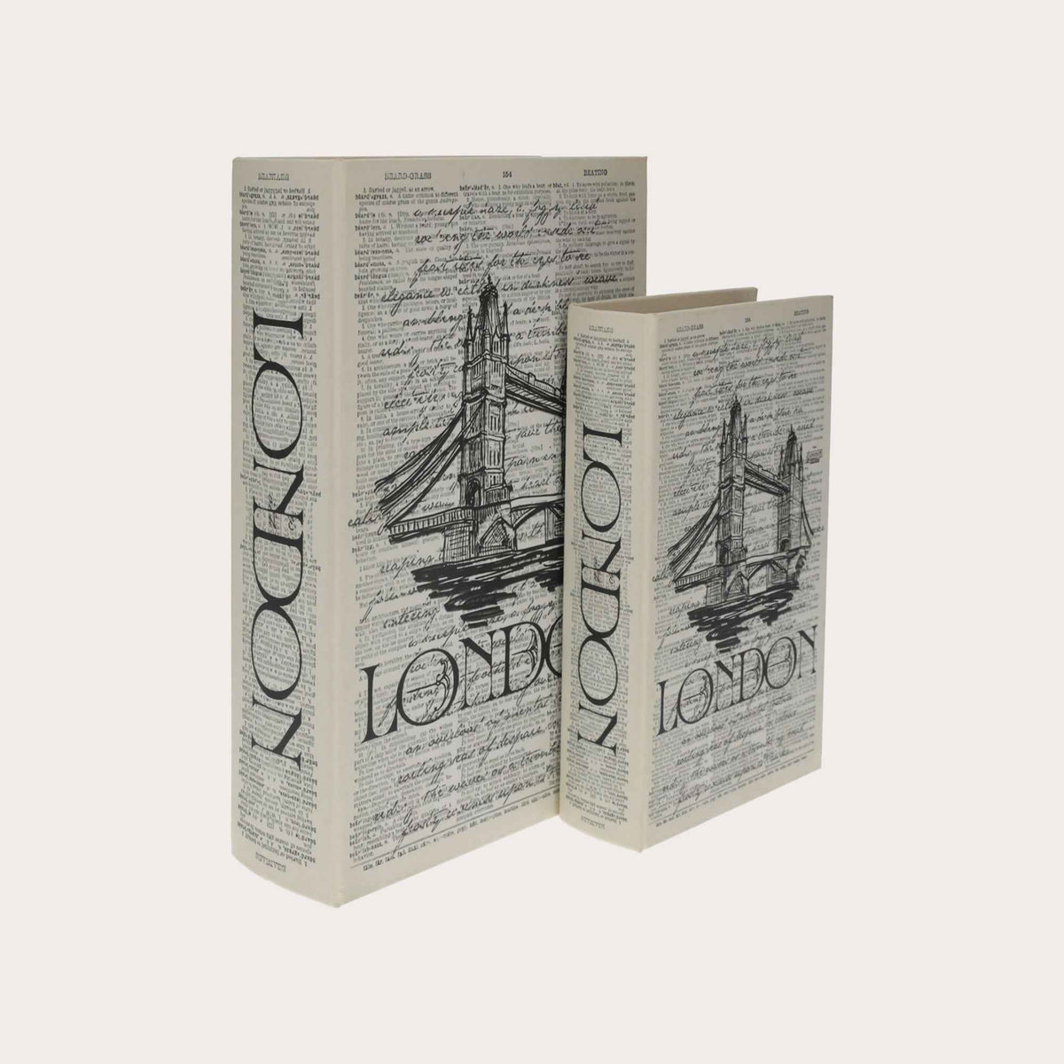 Boîte à livres décorative "Londres"