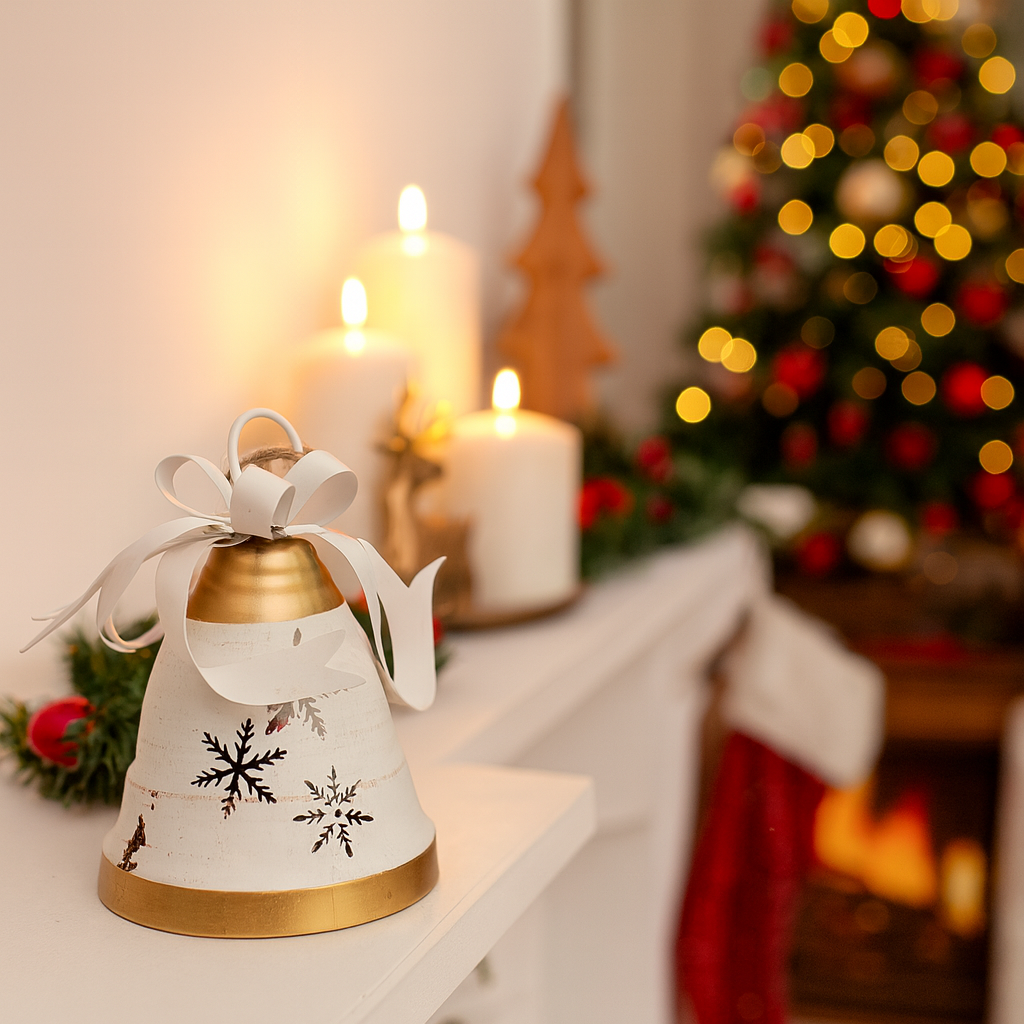 Cloche décorative en métal