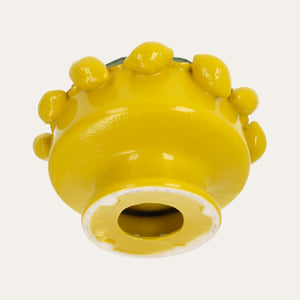 Alzata con Limoni Decorativi in Ceramica 37x29 cm - KeyHome Store
