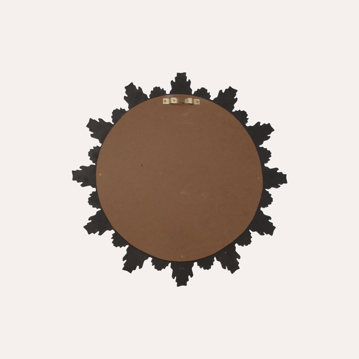 Specchio Rotondo Decorativo in Oro Anticato Ø 26 cm