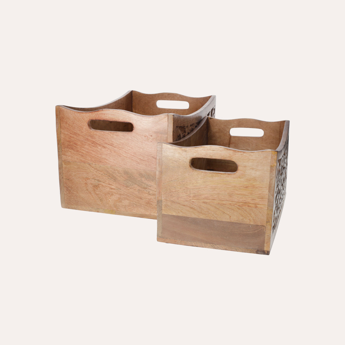 Porte-Revues en Bois Indien