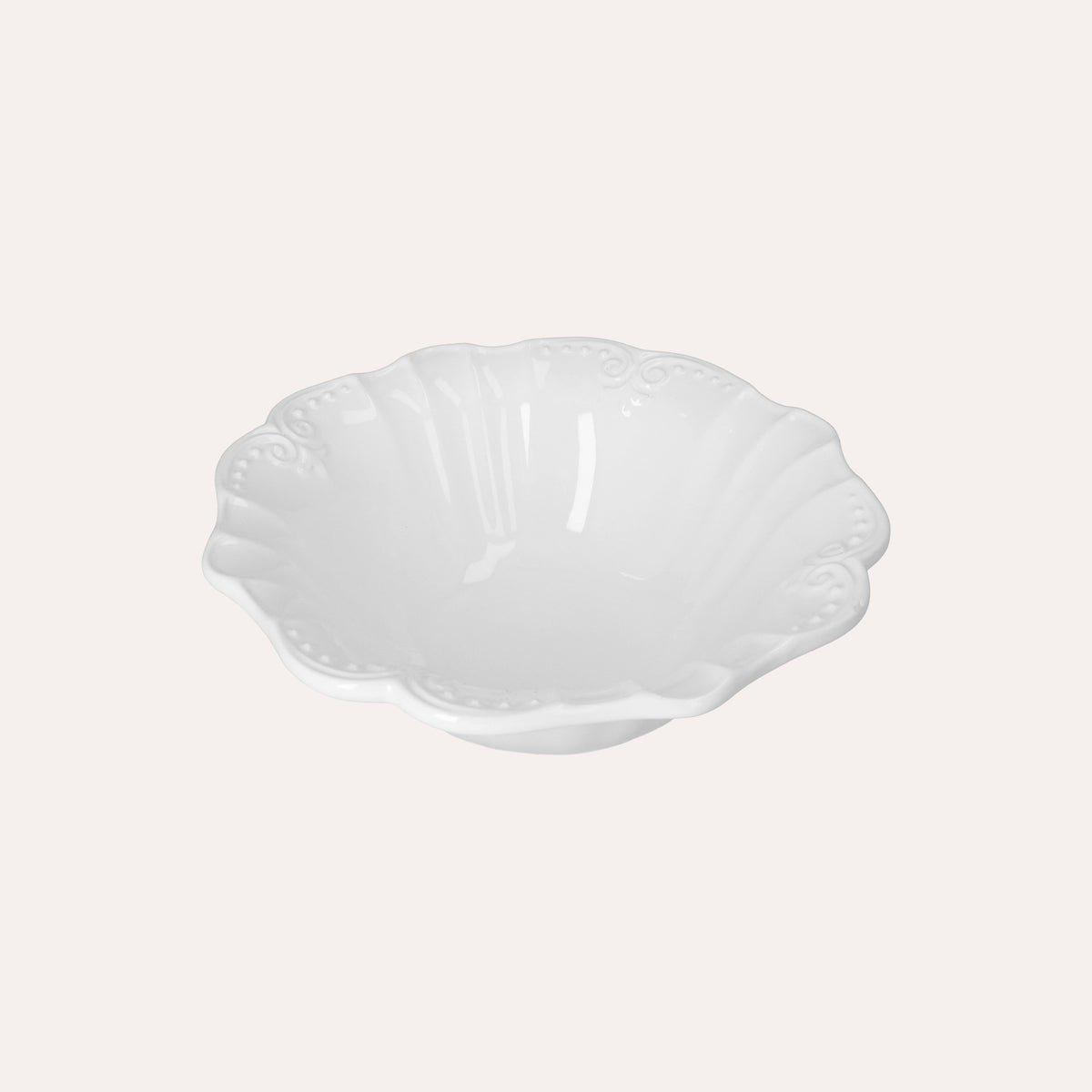 Ensaladera de cerámica blanca Ø29 cm