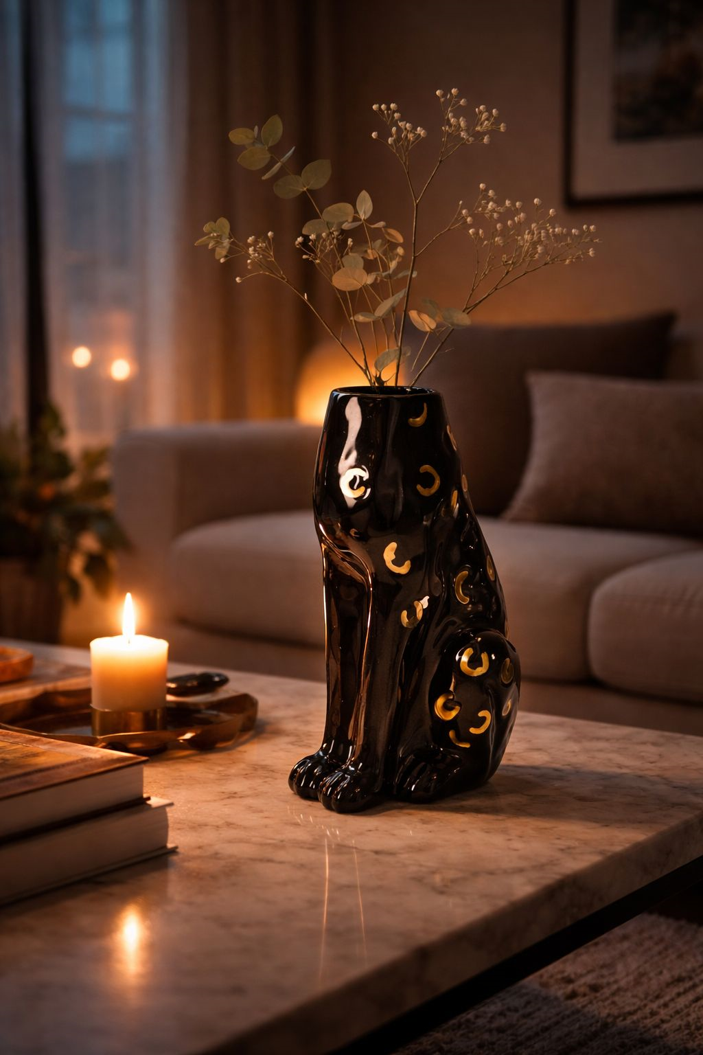 “Pantera” Ceramic Vase – Modern Elegance for the home