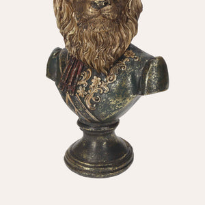 Lion Bust in Resin – Elegant and Realistic Decoration