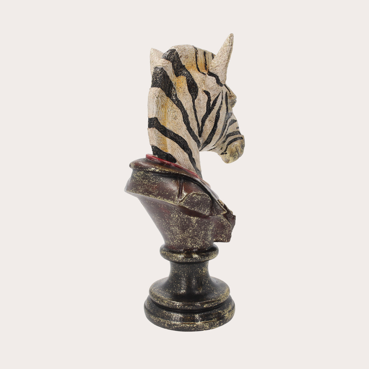 Busto di Zebra in Resina H. 56 cm