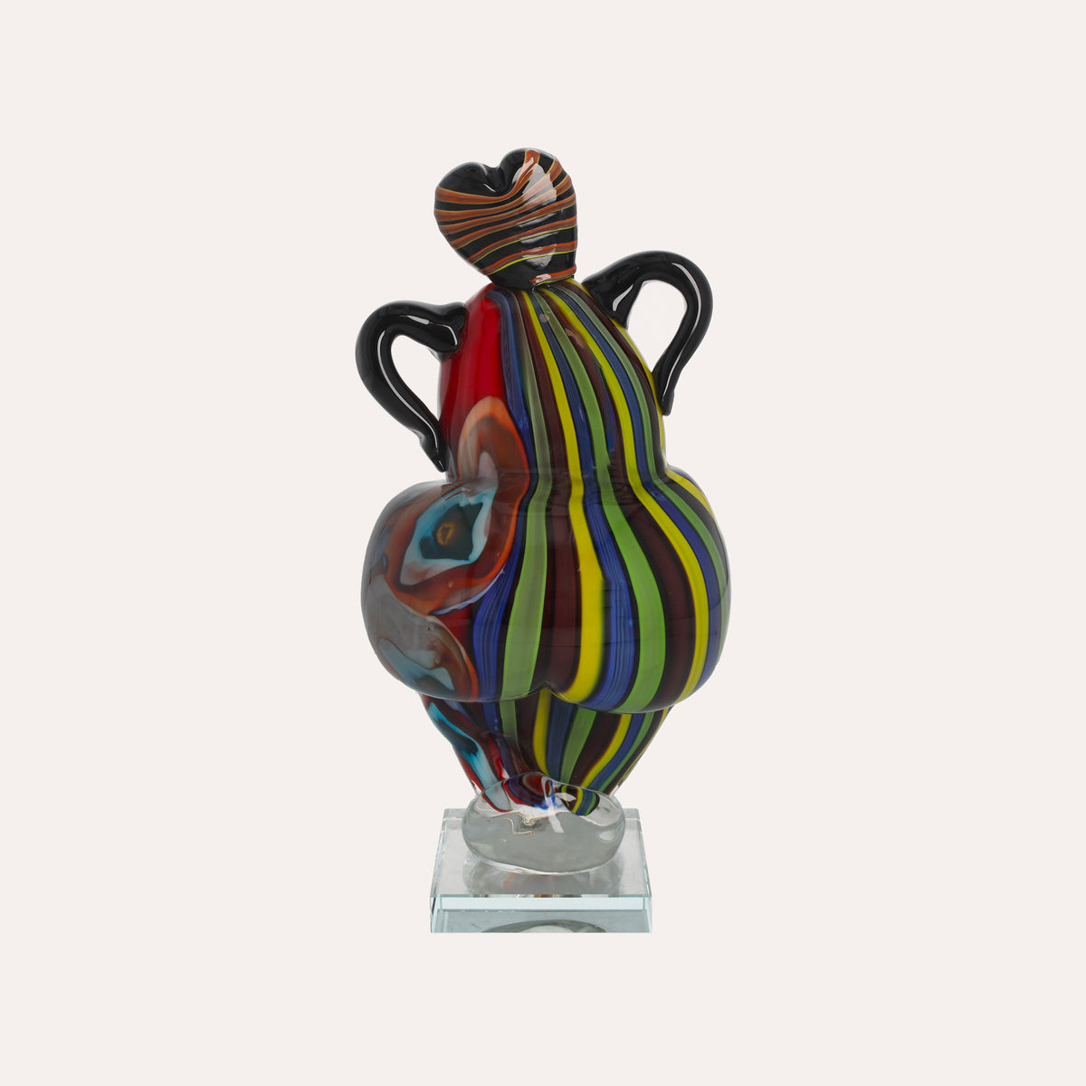 Statuina Donna in Vetro 35x16 cm