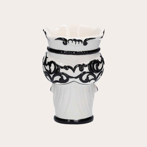Small Testa di Moro Vase in Black Ceramic – Made in Italy Craftsmanship h. 20cm