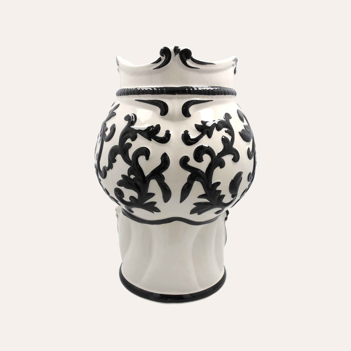 Vaso Testa di Moro Donna Grande in Ceramica – Artigianato Made in Italy h. 47 cm