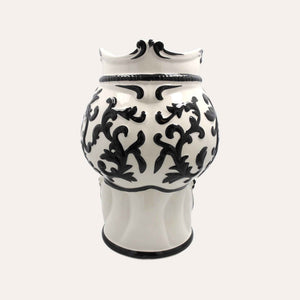Vaso Testa di Moro Donna Grande in Ceramica – Artigianato Made in Italy h. 47 cm