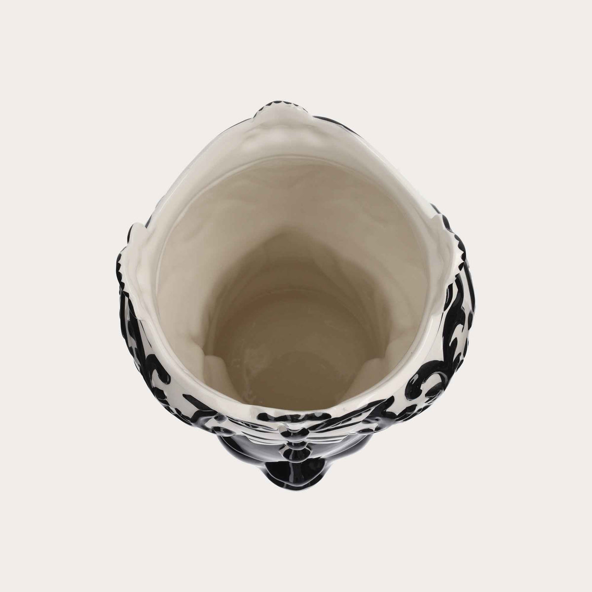 Vaso Testa Donna di Moro Grande in Ceramica – Artigianato Made in Italy h. 47 cm