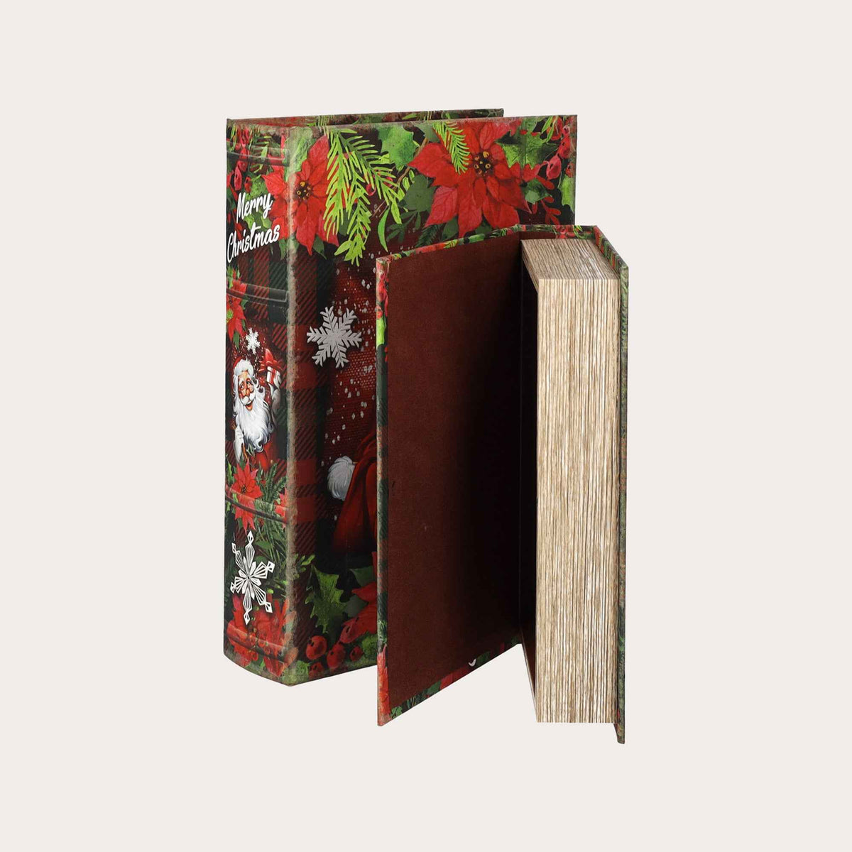 Pair of Santa Claus Book Boxes