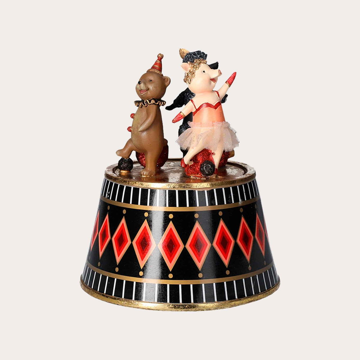 Carillon Musicale in Resina con Animaletti