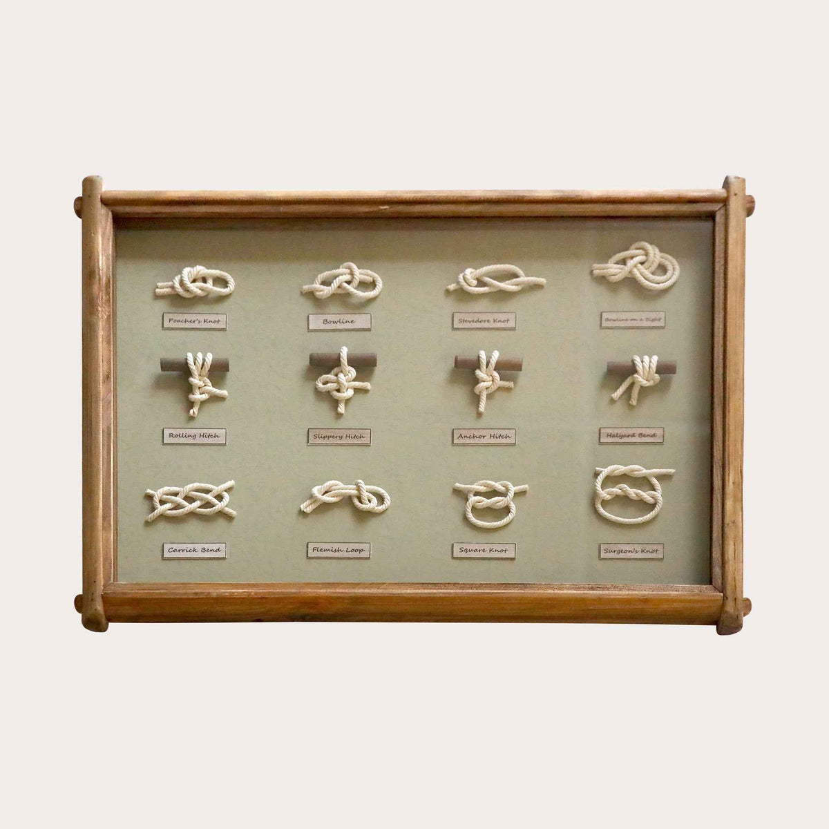 Quadro Decorativo in Legno con Nodi – Stile Naturale e Unico