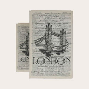 Decorative Book Box "London"