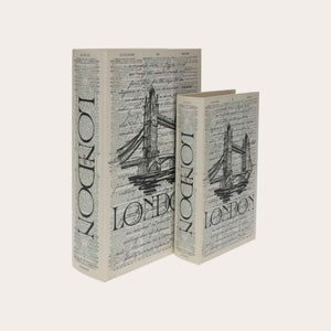Decorative Book Box "London"