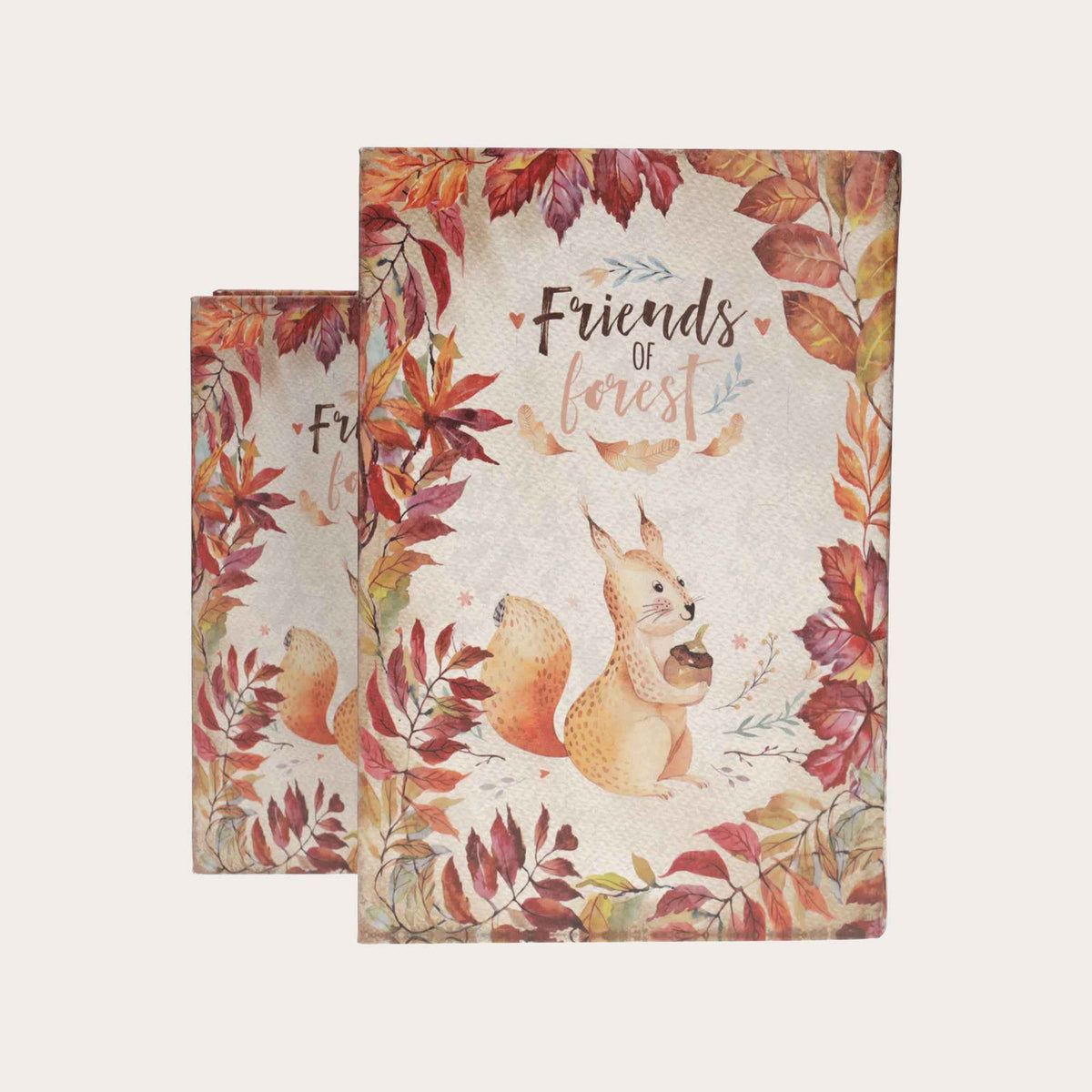 Set di Due Scatole Libro in MDF - Chiusura a Calamita