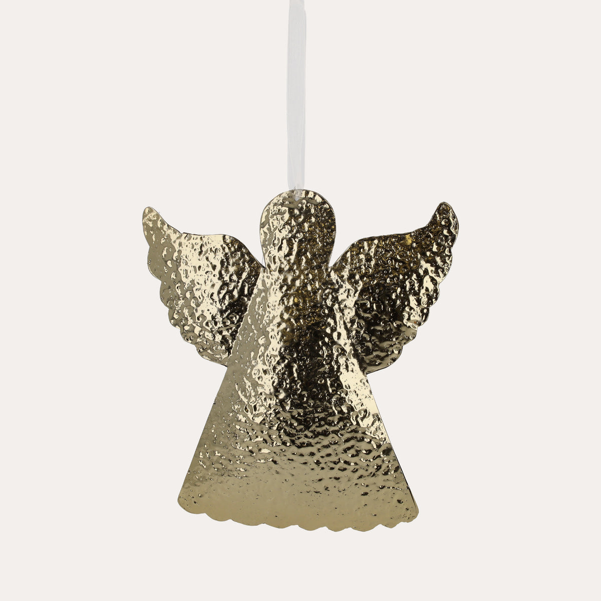 Decorazione natalizia a forma di Angelo in Metallo