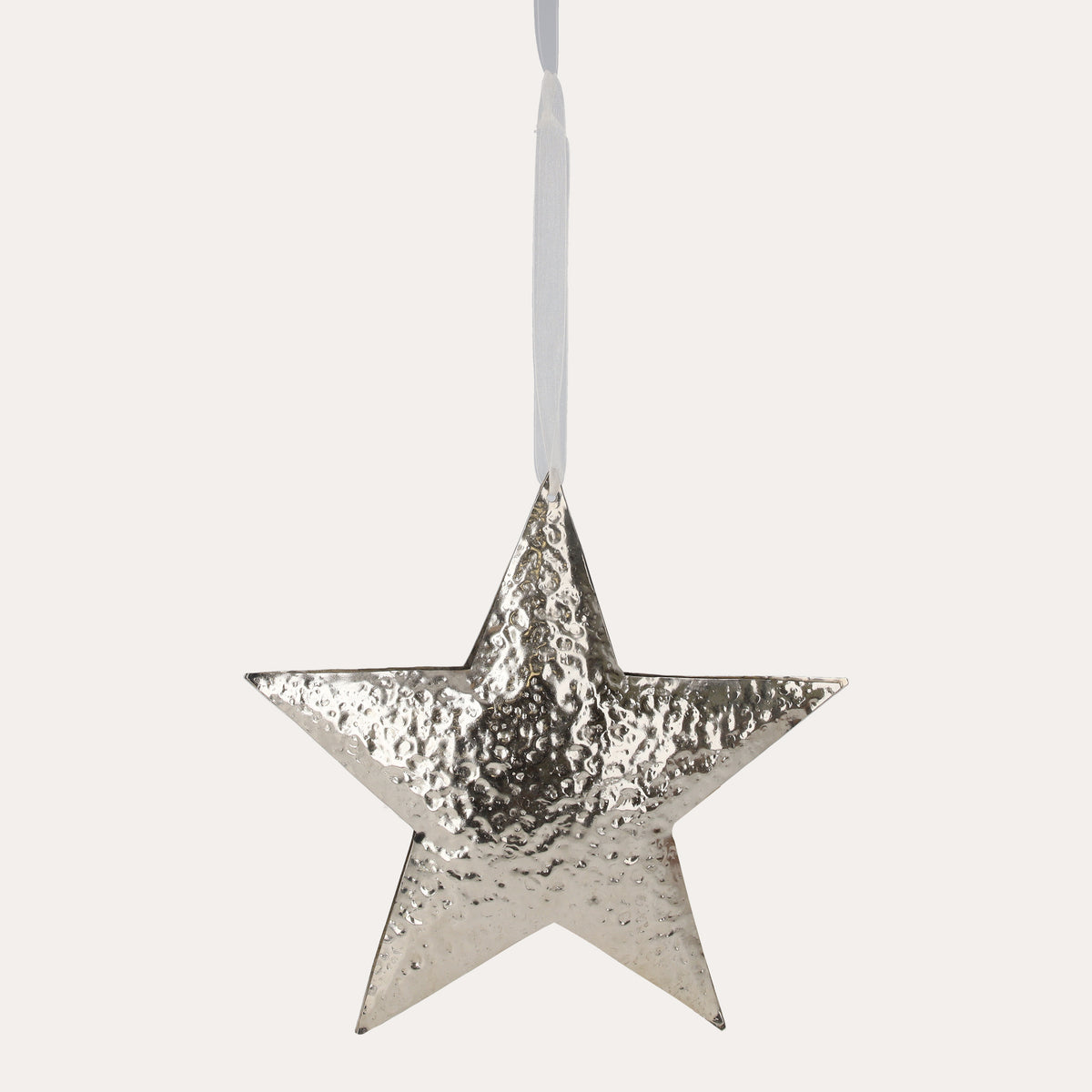 Decorazione Natalizia Stella in metallo H.30X30X3