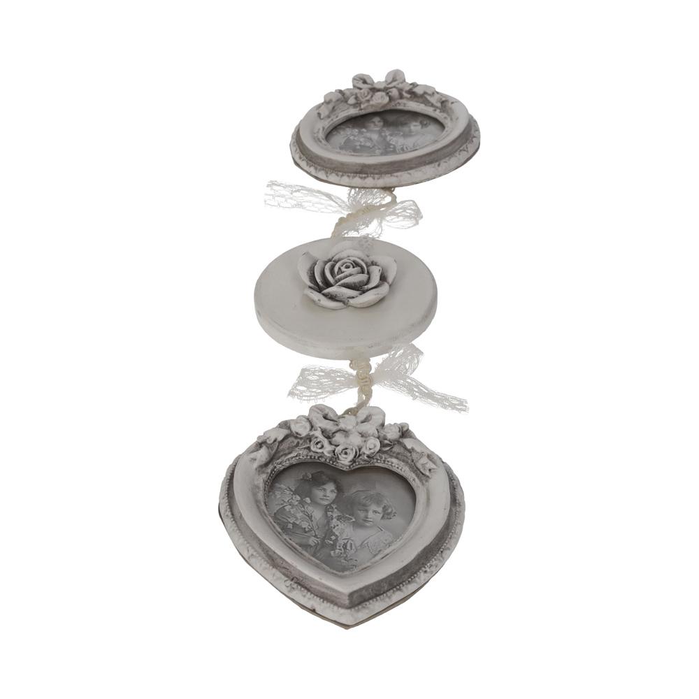 Tris Photo Frame Hearts