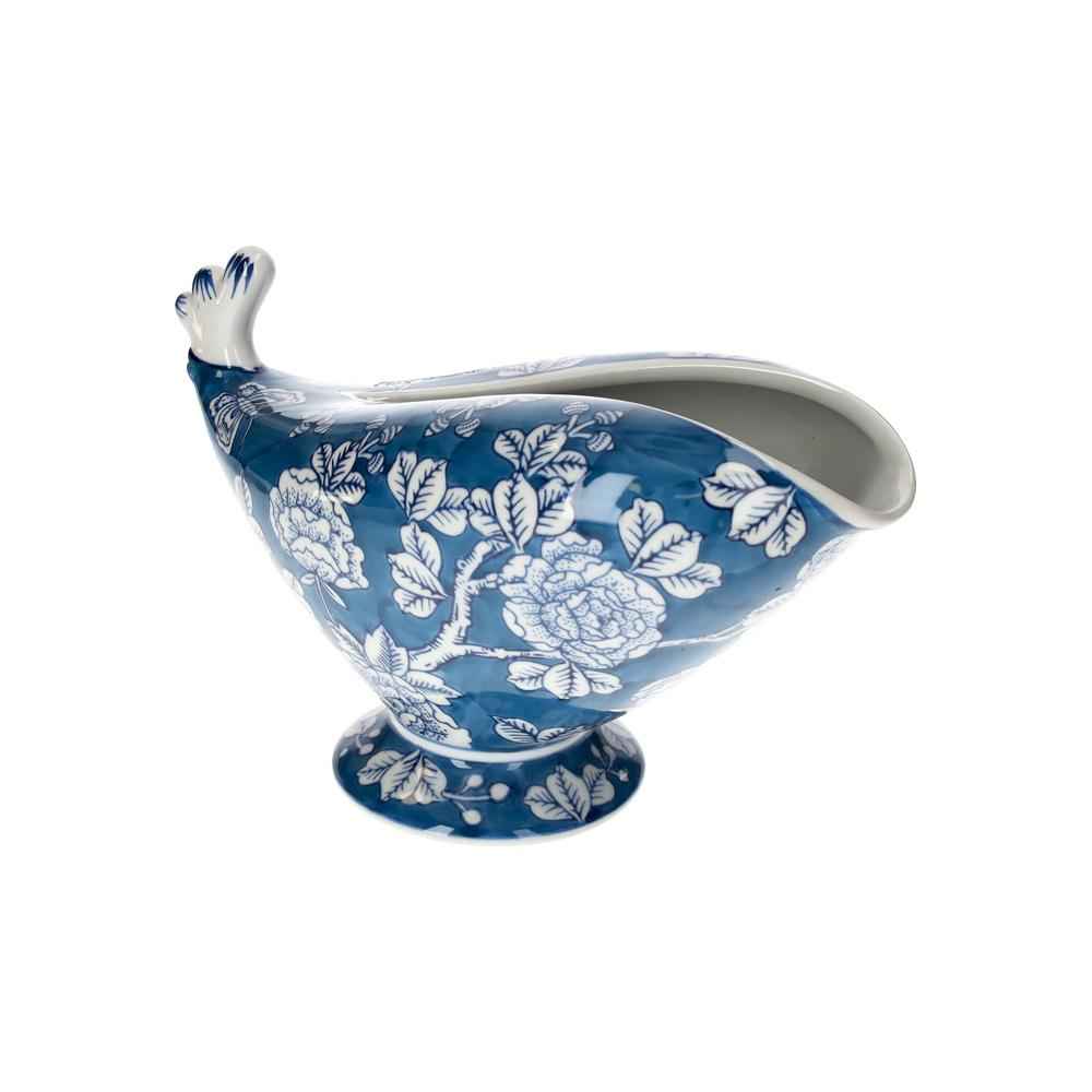 Large Porcelain Vase in the Shape of a Genie's Lamp