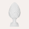 Pigna in Ceramica Bianca H. 60cm