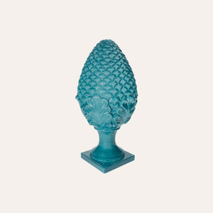 Piña de Pino en Cerámica Color Petróleo - Al. 50cm