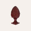 Pigna in Ceramica Bordeaux H. 50cm