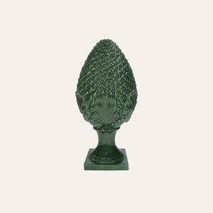 Pigna in Ceramica Verde - H. 50cm