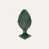 Pigna in Ceramica Verde H. 50cm