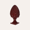 Pigna in Ceramica Bordeaux H. 60cm