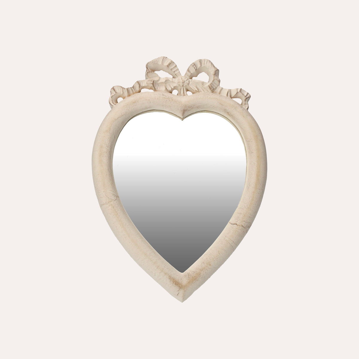 Heart Frame with White Mirror