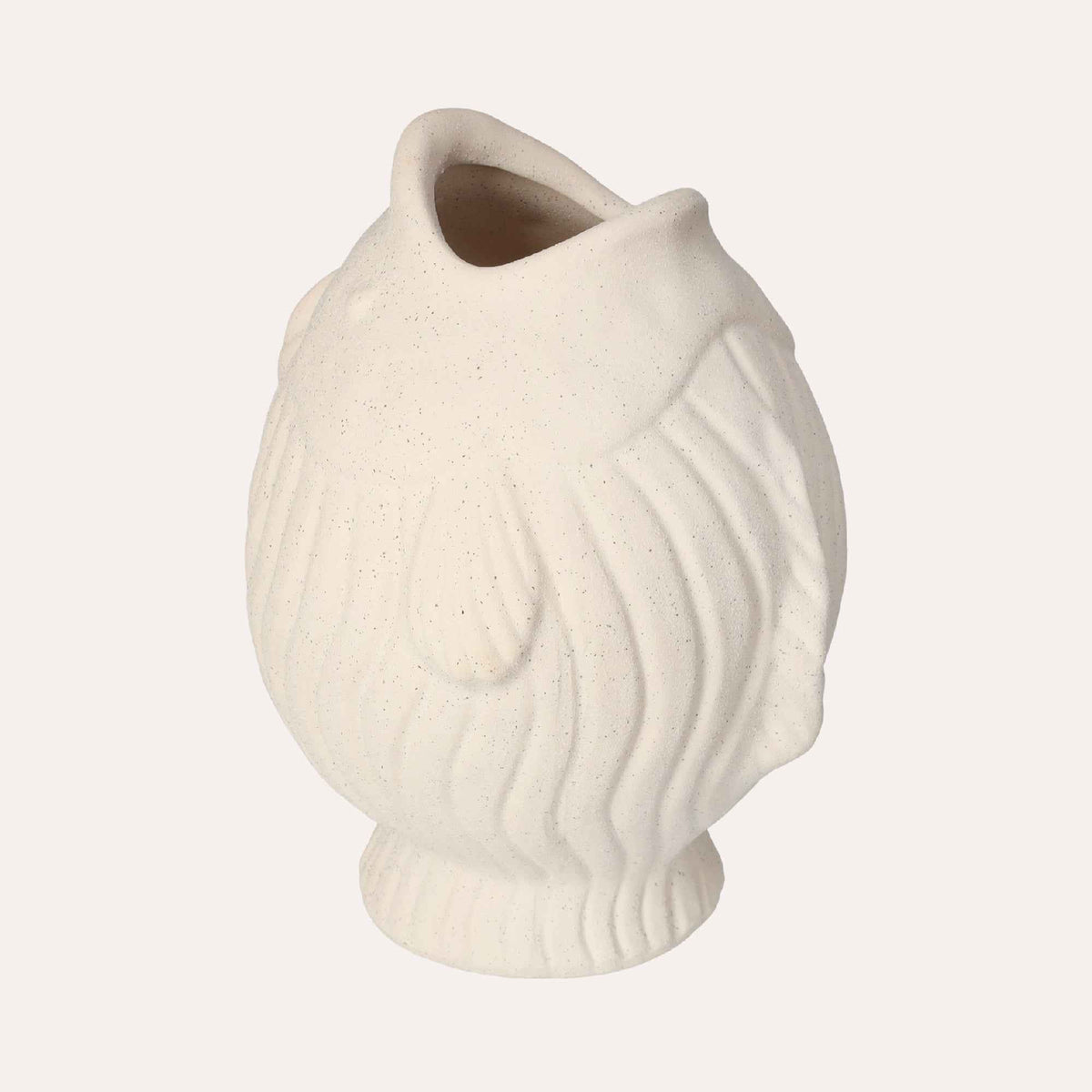 Decorative Ceramic Vase in the Shape of a Fish
