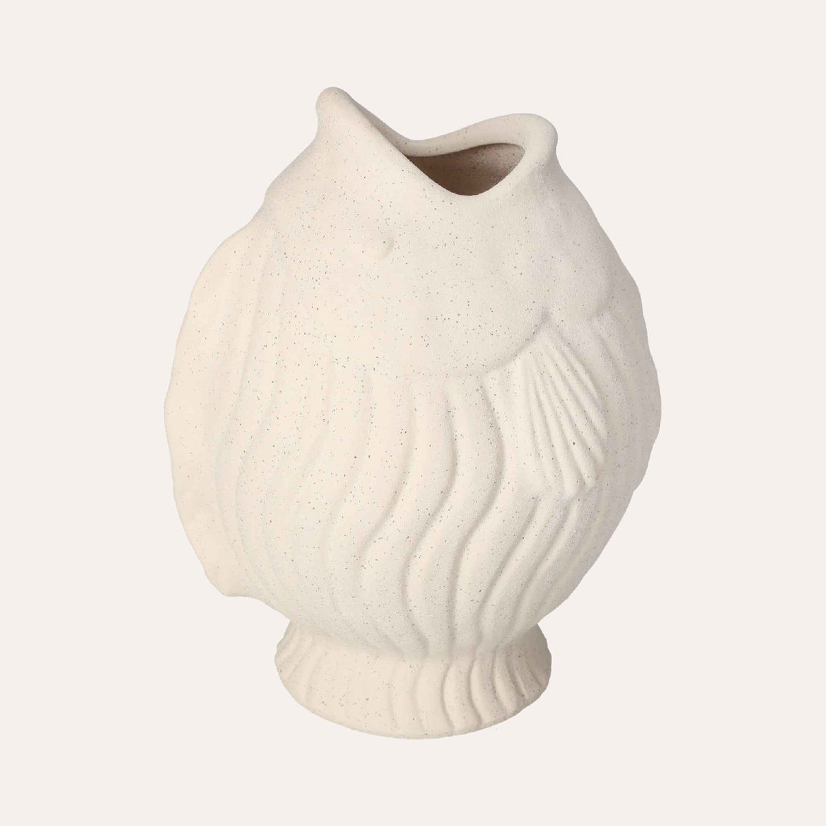 Decorative Ceramic Vase in the Shape of a Fish