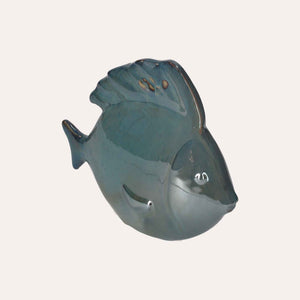 Cobalt Blue Decorative Fish in Ceramic