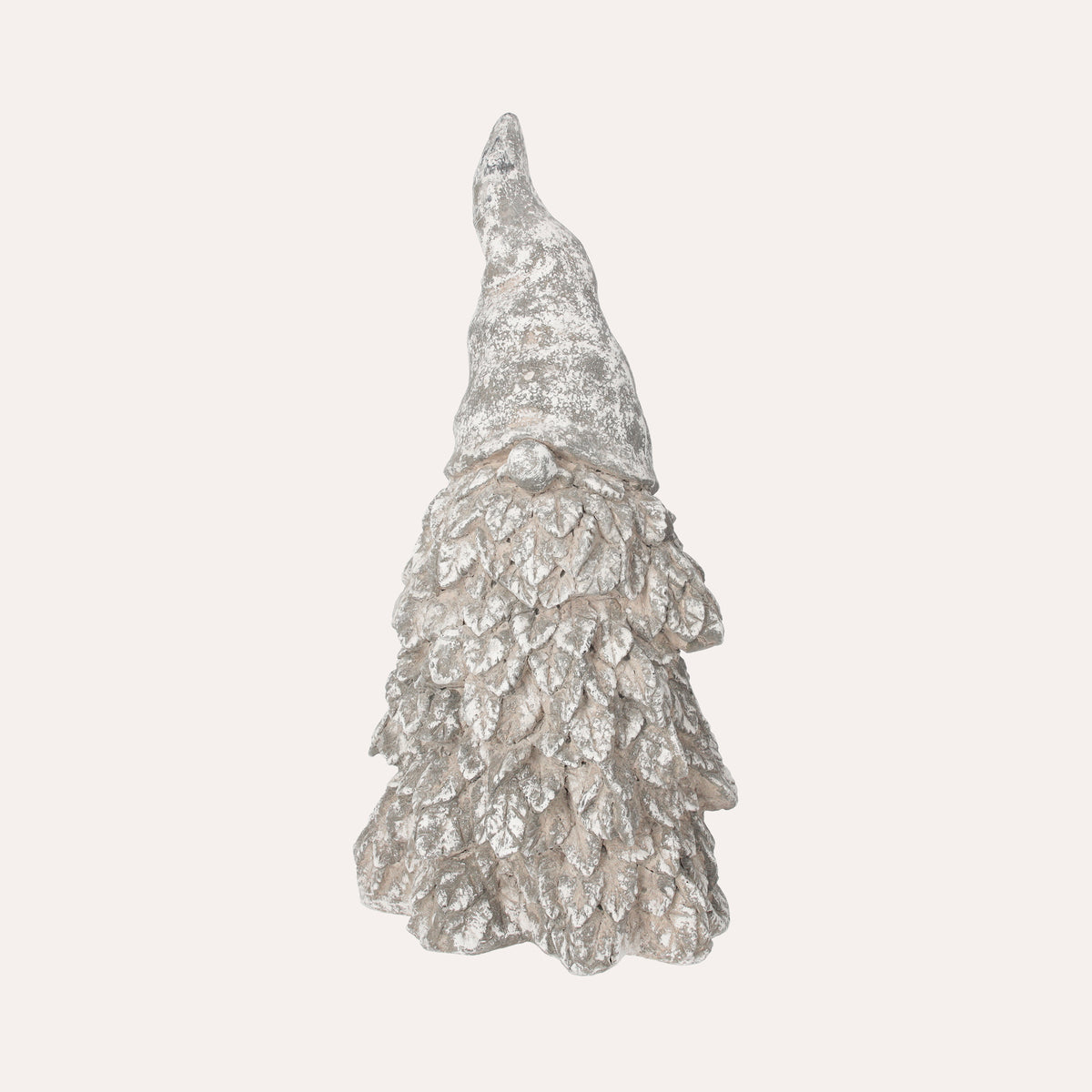 Statue Gnome Gris Grain H. 60cm