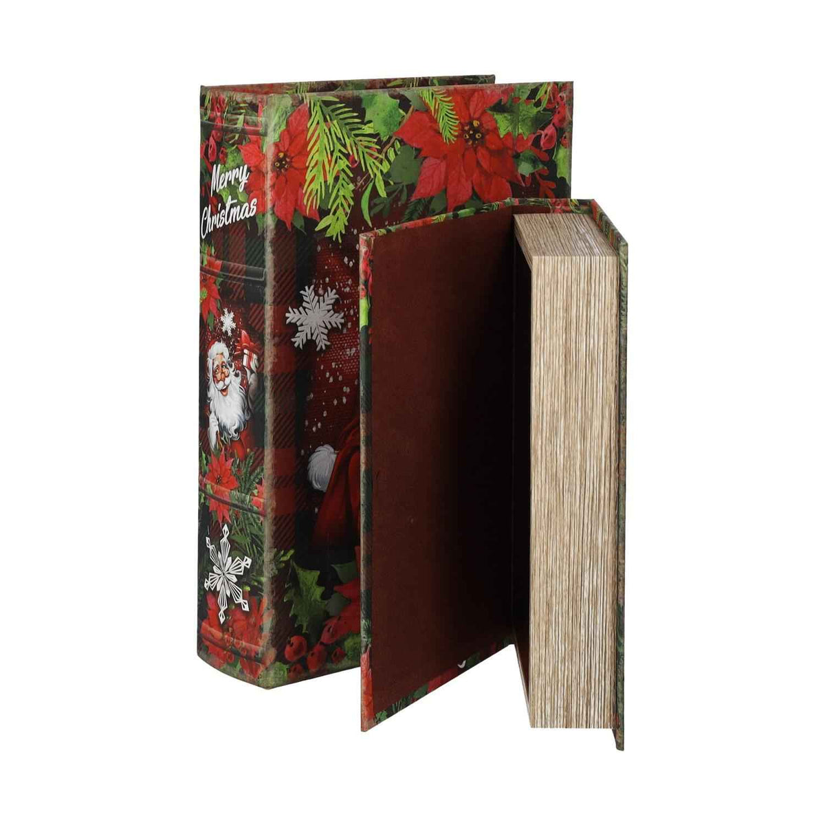 Pair of Santa Claus Book Boxes