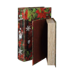 Pair of Santa Claus Book Boxes