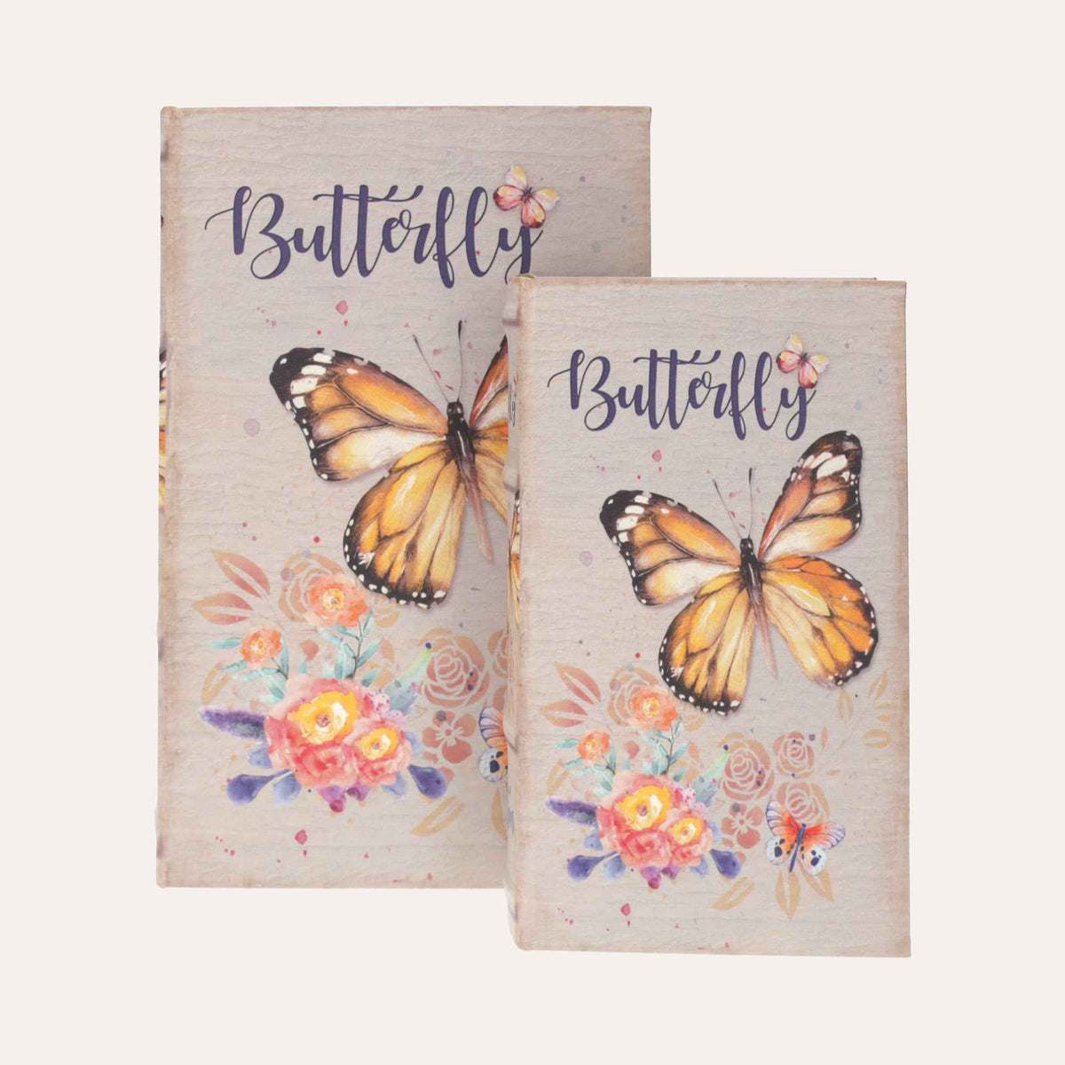 Pair of Butterfly Boxes