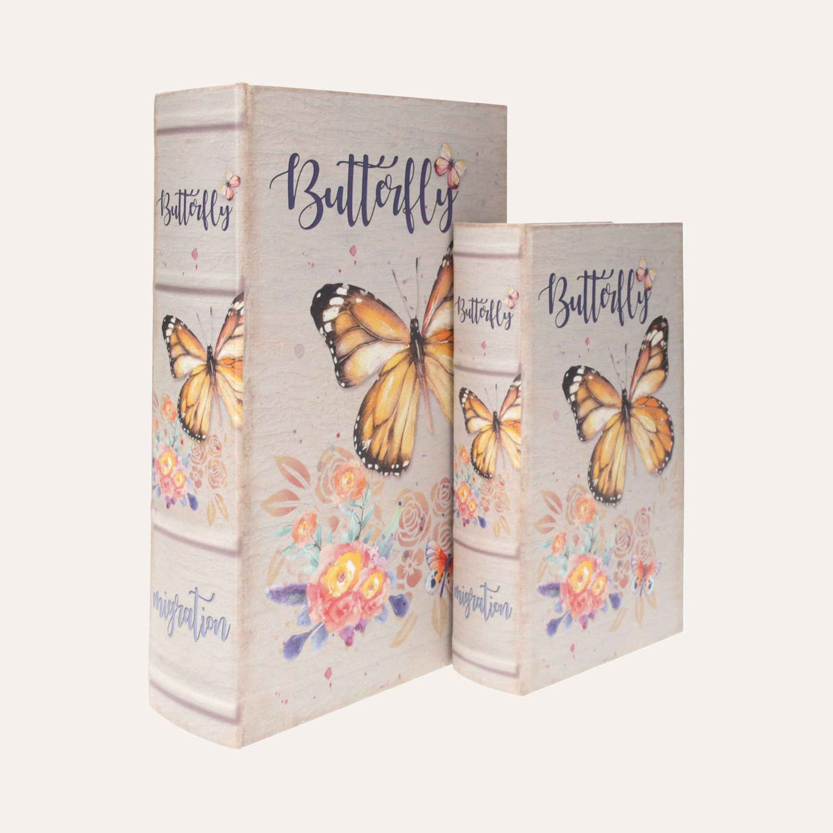 Pair of Butterfly Boxes