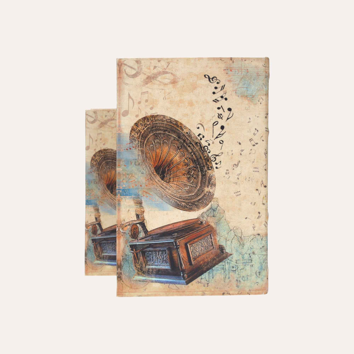 Pair of Phonograph boxes