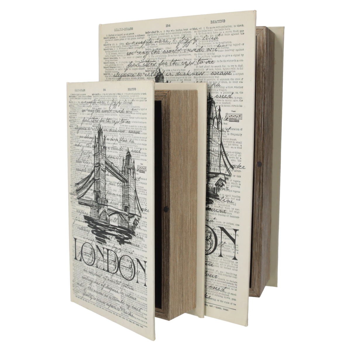 Decorative Book Box "London"