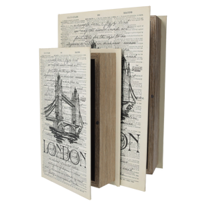 Decorative Book Box "London"