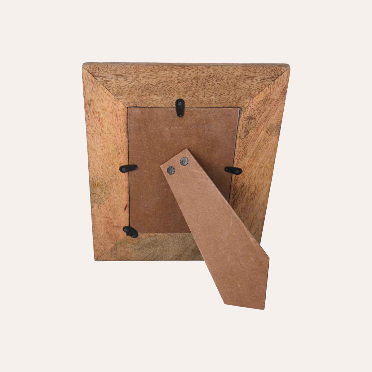 Hand Carved Photo Frame with Diamond Motifs