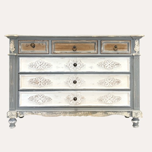 Mobile Stile Shabby Chic in Legno 116x40xH82 cm