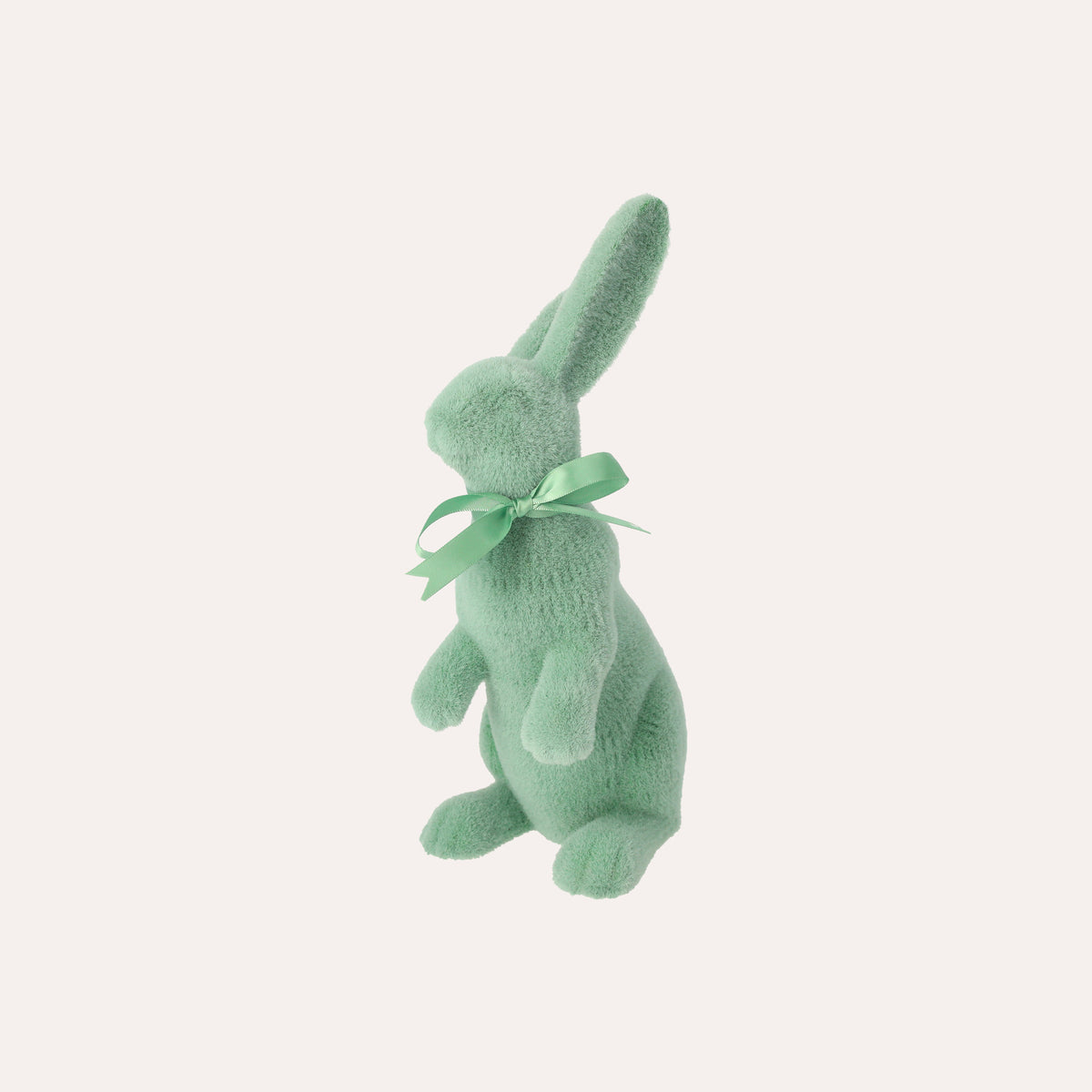 Coniglio in Materiale Sintetico Verde H. 30 cm