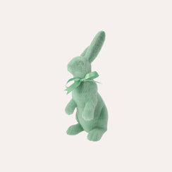 Coniglio in Materiale Sintetico Verde H. 30 cm