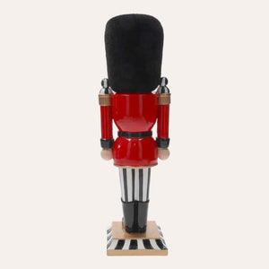 Soldat Casse-Noisette décoratif en résine h. 35 cm