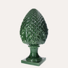 Pigna in Ceramica Verde H. 60cm