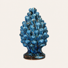 Pigna Artigianale in Terracotta Blu H.16x25 cm