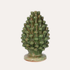 Pigna Artigianale in Terracotta Verde H.16x25 cm